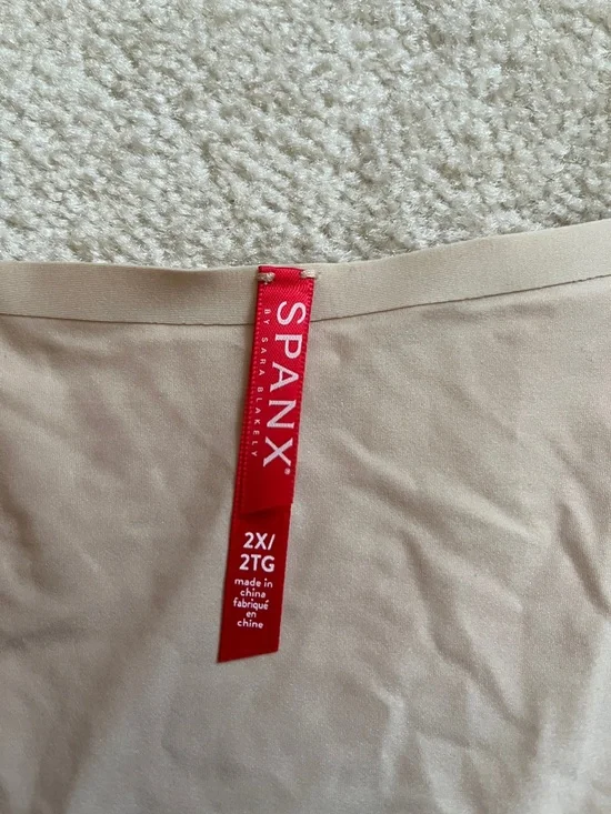 SPANX Nude Seamless Tank Top sz 2X - Picture 2 of 3